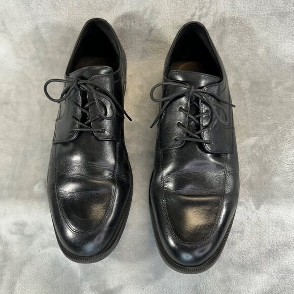 Cole Haan Men's size 11M Lenox Hill black Split Toe Oxford lace up shoes - Picture 2 of 16